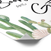 Taco Over Een Baby Boho Baby shower Boeken en gesc Poster (Hoek)