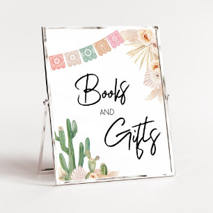 Taco Over Een Baby Boho Baby shower Boeken en gesc Poster
