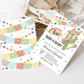 Taco over een Baby cactus Baby shower Kaart