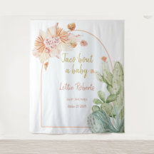 Taco 'Over een Baby, Fiesta Baby shower Achtergron