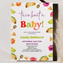 Taco over een Baby! Fiesta-Baby shower
