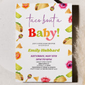 Taco over een Baby! Fiesta-Baby shower Kaart