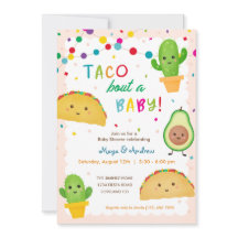 Taco over een baby — fiesta-baby shower