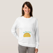 Taco over een baby - fiesta thema t-shirt (Voorkant volledig)