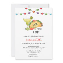 Taco Over Een Baby Paar's Baby shower Fiesta