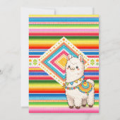 Taco over een baby shower kaart (Achterkant)