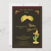 Taco over een Baby shower Kaart (Voorkant)