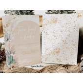 Taco Over Een Baby shower Nodigt Boho Genderonthul Kaart