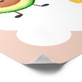 Taco over een baby! Taco over welkomstbaby shower Poster (Hoek)