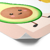 Taco over een baby! Taco over welkomstbaby shower Poster (Hoek)