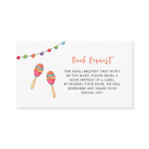 Taco Over een Baby, Verzoek om Baby Shower Boek