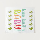 Taco Over Een Baby Wandtapijt Wandkleed (Voorkant (horizontaal))