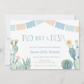 Taco over een feesta - Elke Age Boy Birthday Party Kaart (Voorkant)