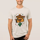 Taco ‘Over een feestje! Tri-Blend Shirt (Voorkant)