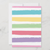 Taco 'Over een feestmeisje Eerste Fiesta-verjaarda Kaart (Achterkant)