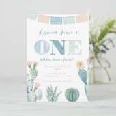 Taco over een Fiesta First Birthday Party voor jon Kaart (Staand voorkant)