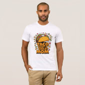 Taco Over Een Geweldige Moeder Grappig  Eten Pun M T-shirt (Voorkant volledig)