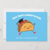 Taco over een geweldige toekomst Afstuderen Aankon Aankondiging (Voorkant)