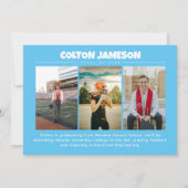 Taco over een geweldige toekomst Afstuderen Aankon Aankondiging (Achterkant)