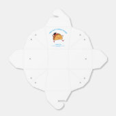 Taco over een groot toekomstig afstudeerfeest bedankdoosjes (Uitgevouwen)