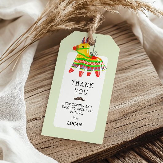 Taco over een toekomst' Mexicaanse afstudeerfeest Cadeaulabel