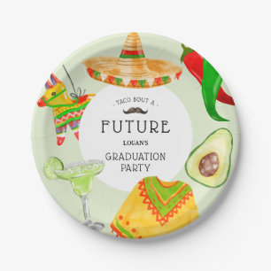 Taco over een toekomst' Mexicaanse afstudeerfeest Papieren Bordje