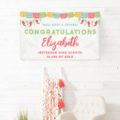 Taco over een toekomstig Fiesta afstudeerfeest Spandoek (Insitu)