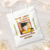 Taco over een toekomstig fotoafstudeerfeest bedankzakje (Geknipt)