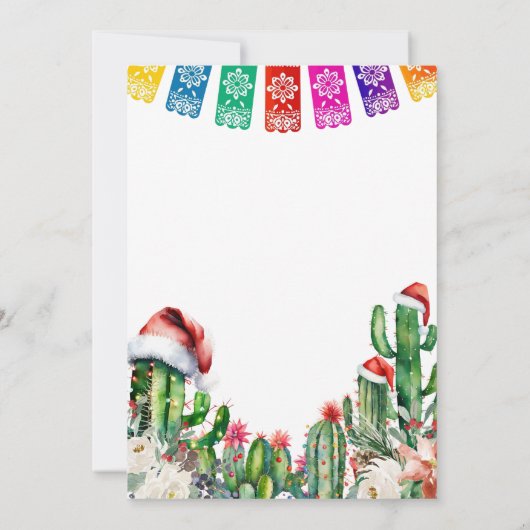 Taco over een uitnodiging voor een kerstfeest (Achterkant)