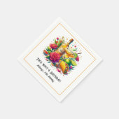 Taco 'Over een verjaardag' Tequila & Margarita Fie Servet (Hoek)