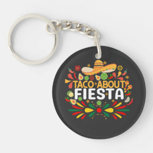 Taco over Fiesta Sleutelhanger