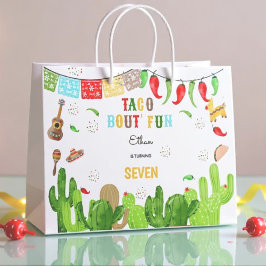 Taco over 'fun fiesta mexican boy verjaardag groot cadeauzakje