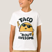 Taco 'over geweldige t-shirt (Voorkant)