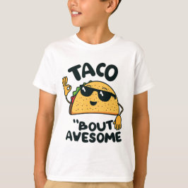 Taco 'over geweldige t-shirt