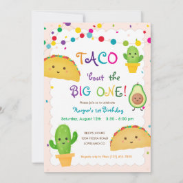 Taco over het BIG ONE - fistathema 1e verjaardag Kaart