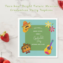 Taco over het Bright Future Mexican Graduation Par