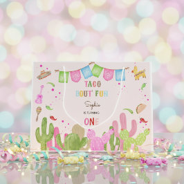 Taco over leuke fiësta mexicaanse eerste verjaarda groot cadeauzakje