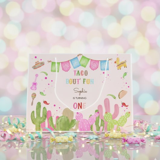 Taco over leuke fiësta mexicaanse eerste verjaarda groot cadeauzakje