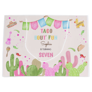 Taco over leuke fiësta Mexicaanse kinderen verjaar Groot Cadeauzakje