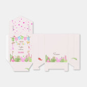 Taco over leuke fiesta mexicaanse meisje verjaarda bedankdoosjes (Uitgevouwen)