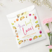 Taco Over Liefde! Fiesta Bruiloftsfeest Bedankzakje (Gezegeld)