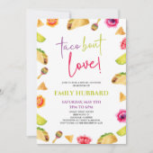 Taco over liefde! Fiesta-Vrijgezellenfeest Kaart (Voorkant)