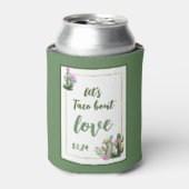 Taco over Liefde Ik Koelbox Blikjeskoeler (Blikje Voorkant)