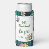 Taco over Liefde Ik Koelbox Seltzer Blikjeskoeler (Seltzer Voorkant)