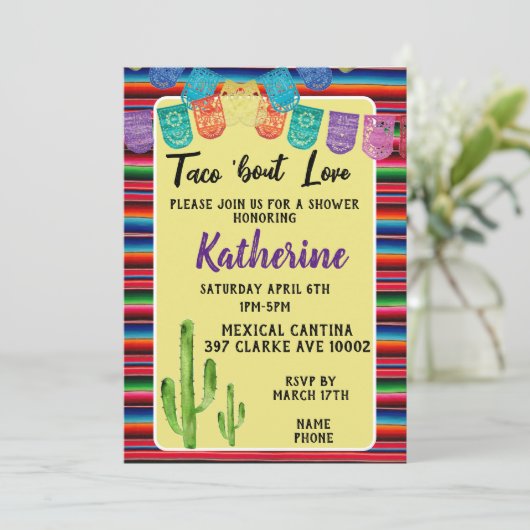 Taco 'over Liefde Kaart (Staand voorkant)