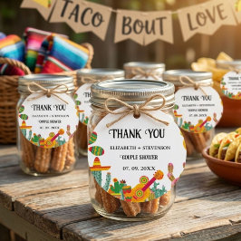 Taco over liefde koppel bruisfeest bedankt bedankjes labels