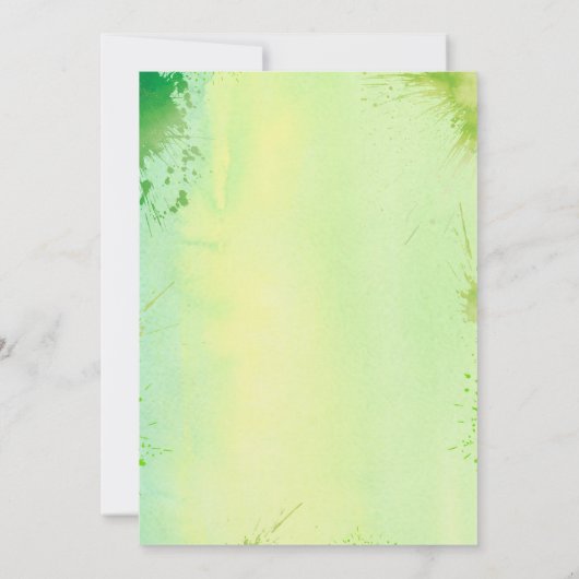 Taco over liefde koppel shower uitnodiging cactus (Achterkant)