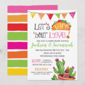 Taco Over Liefde - Koppels Code Bruids Kaart (Voorkant / Achterkant)