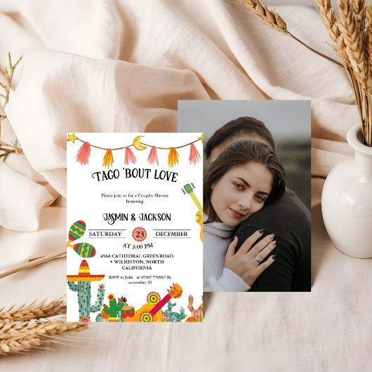 Taco 'Over Liefde Koppels Douche Cactus Kaart