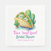 Taco 'Over Liefde! Laatste feest Vrijgezellenfeest Servet (Voorkant)
